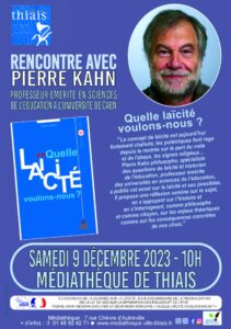 Rencontre avec Pierre Kahn