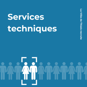 Cliquer pour découvrir les offres d'emploi aux services techniques